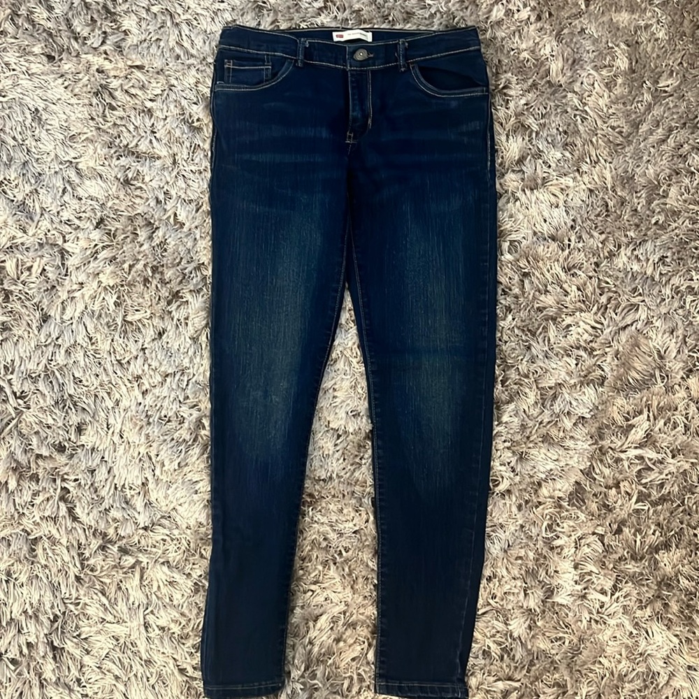 Levi 710 Super Skinny Jean, Girls size 16 with adjustment waist